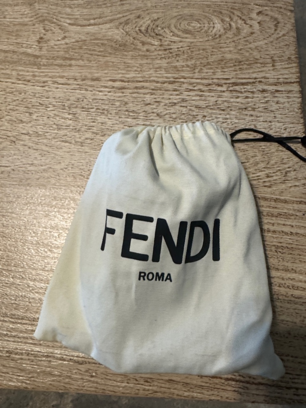 Brown Monogram Crossbody Bag with Gold Chain - Picture 8 of 8